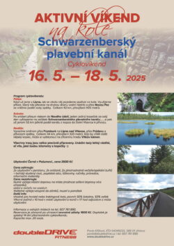 Schwarzenberský plavební kanál 16. 5. – 18. 5. 2025