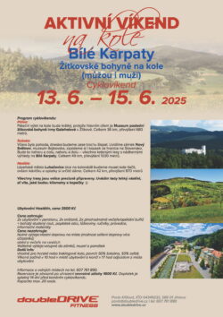 Bílé Karpaty - Žítkovské bohyně na kole 13. 6. – 15. 6. 2025